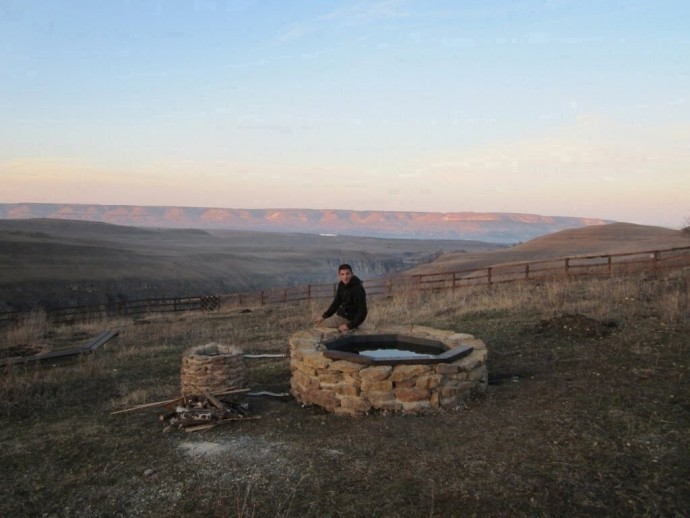 Джакузи под открытым небом