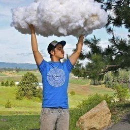 Облако для фотосессий и домашних театральных постановок