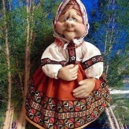 Кукла из капроновых чулок или носков