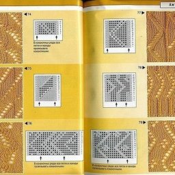 ​Лучшие узоры спицами