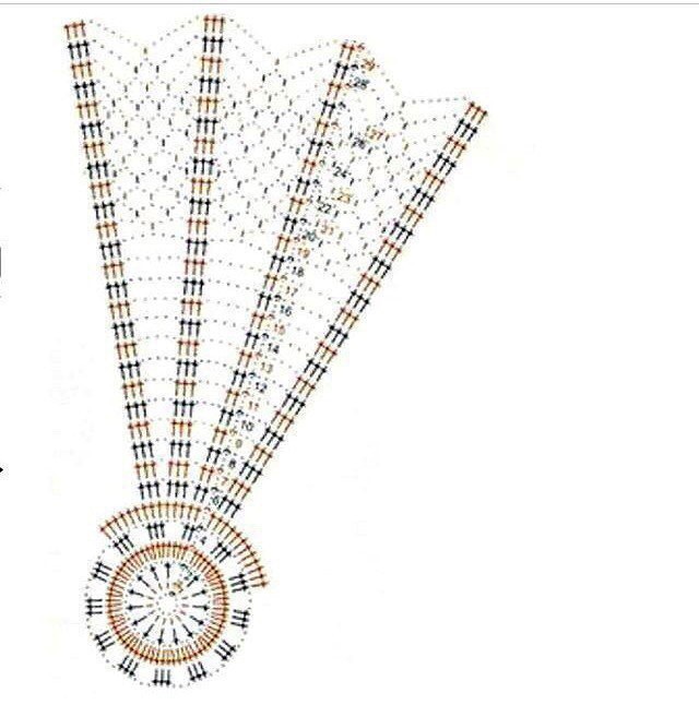 ​Необычная салфетка изысканной красоты