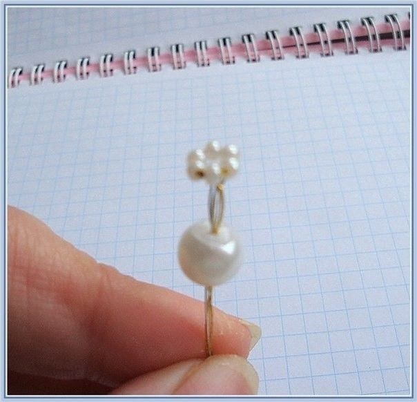 Пасхальная композиция из бисера