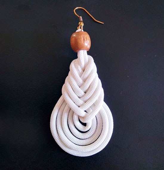 Украшения из полиэфирного шнура