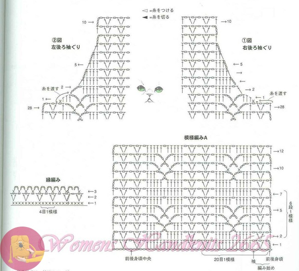 Чудесная филейная блузка: волшебство вязки крючком