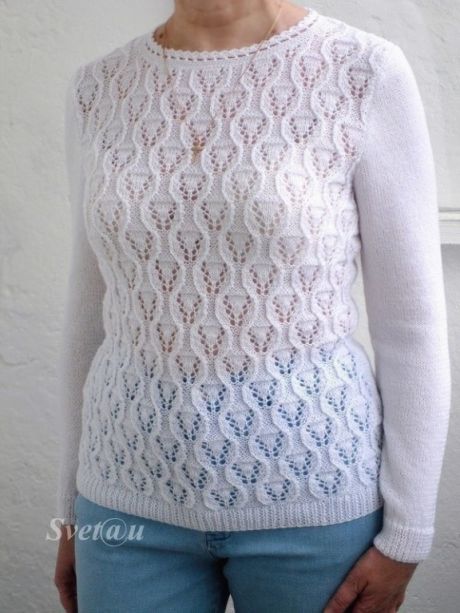 Изумительно красивый свитерок