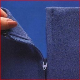 ​Как втачать «молнию» в шов