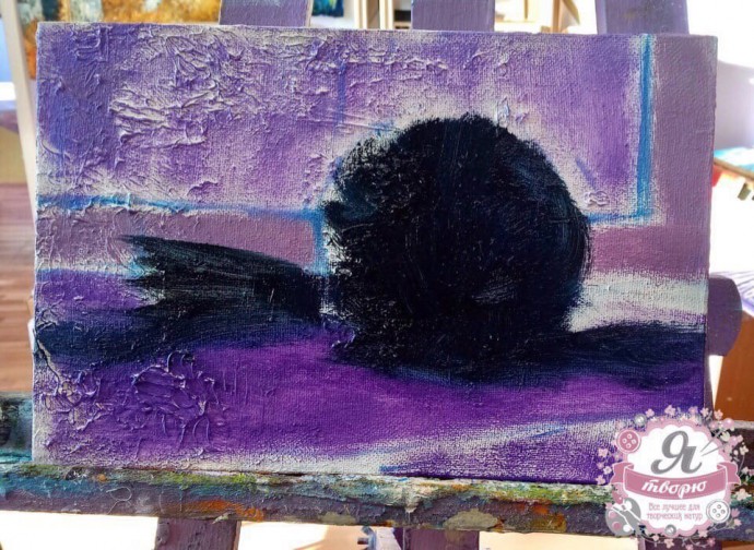 Синий букет