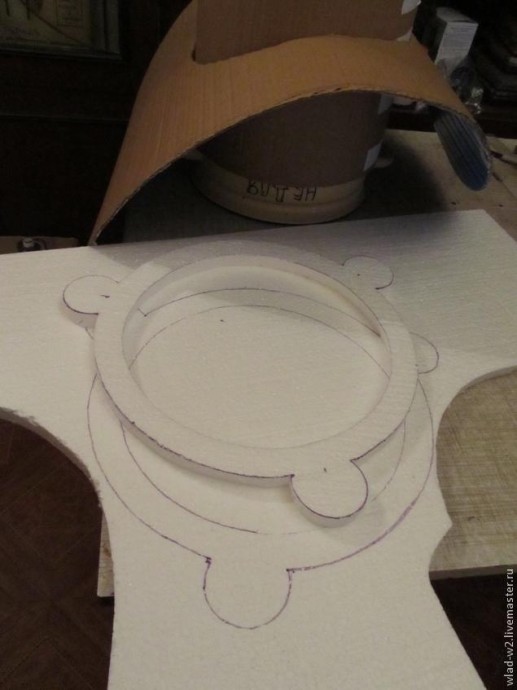 Шлем водолаза из папье-маше