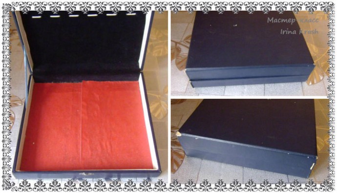 Реставрация шкатулки: мастер-класс