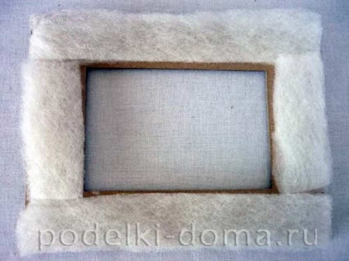 ​Мягкая рамка из картона