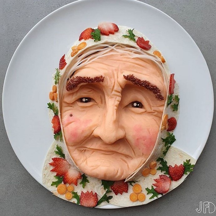 Невероятные фудпортреты