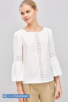 Блузки с кружевами: идеи для вдохновения Блузки с кружевами: идеи для вдохновения