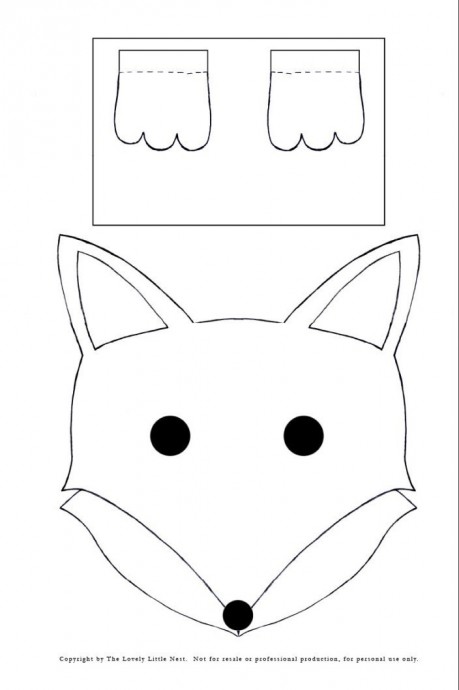 ​Фартук-лиса для ребенка