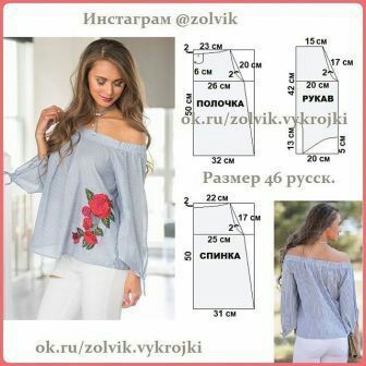 Интересные идеи блузок и не только: с выкройками или вариантами моделирования