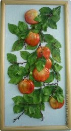 Яблочки из соленого теста: мастер-класс