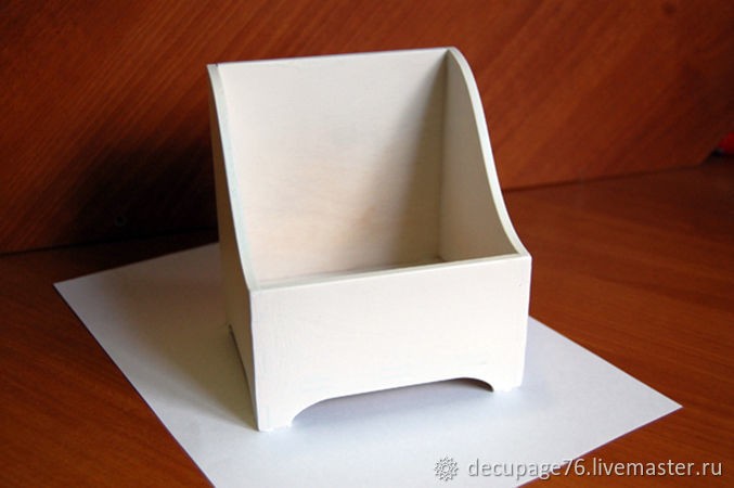 Сборка заготовок для декупажа