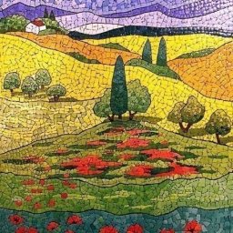 Мозаика из яичной скорлупы