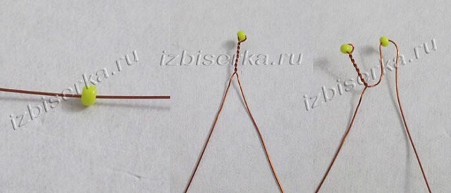 Очень красивый гиацинт из бисера