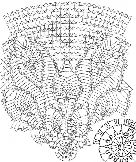 Салфетки крючком невероятной красоты