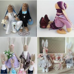 ​Тильда в виде зайца