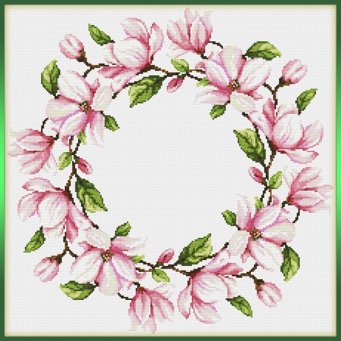 Венок магнолии