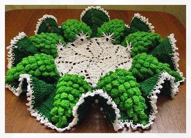 Виноградная салфетка