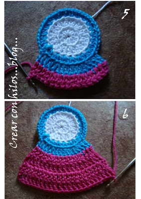 Вязаные закладки: русские матрешки