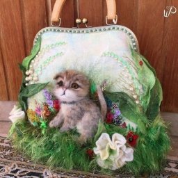 Восхитительные идеи сумок в технике валяния