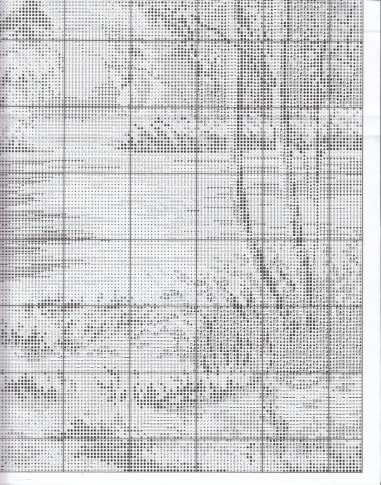 Вышивка "Березовая роща"