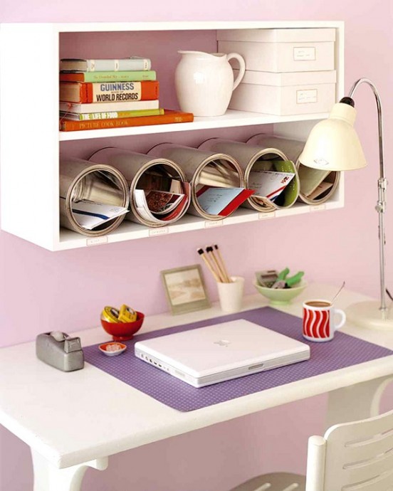 Жестяные банки в интерьере