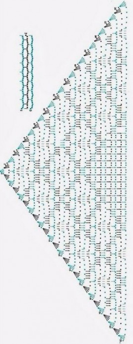 Красивые шали крючком