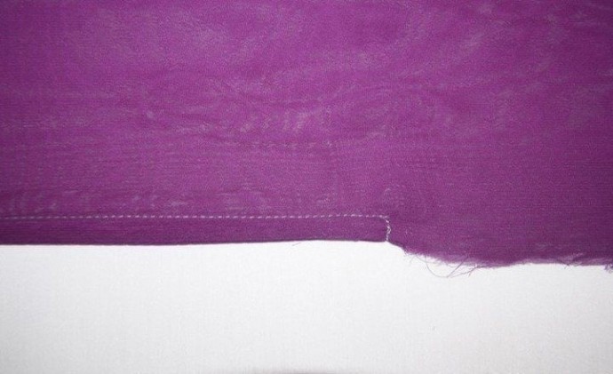 Вшиваем молнию в изделие из шифона: тонкости и особенности