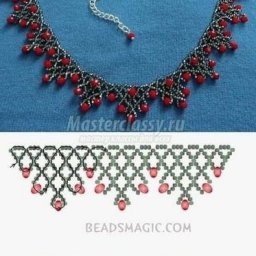 Секреты создания колье из бисера и бусин