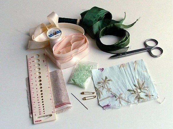 Цветочки из лен: мастер класс