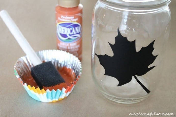 Осенний подсвечник Осенний подсвечник