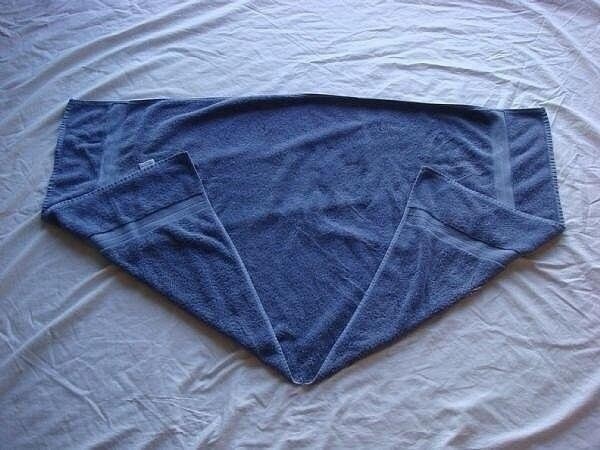 Как сделать лебедя из полотенца