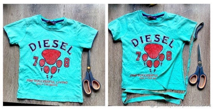 Коврик из старой одежды Коврик из старой одежды