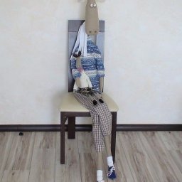 Зимний лось