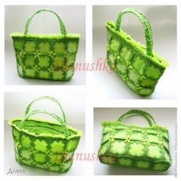 Летняя сумочка из пластиковых бутылок