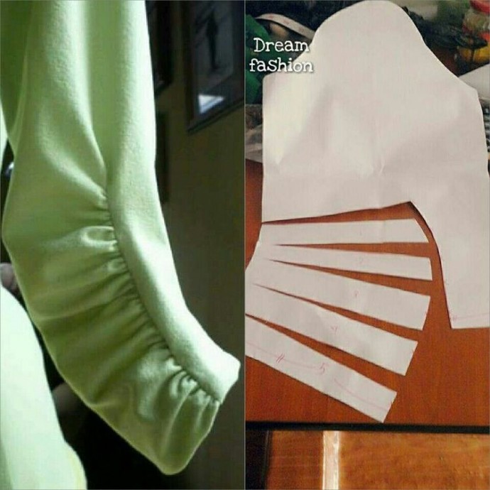 Оригинальные рукава: моделирование