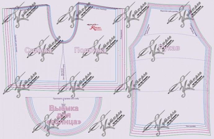 Платье «барышня-крестьянка»