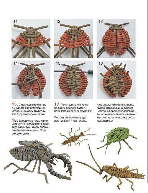 Плетение из газетных трубочек Плетение из газетных трубочек