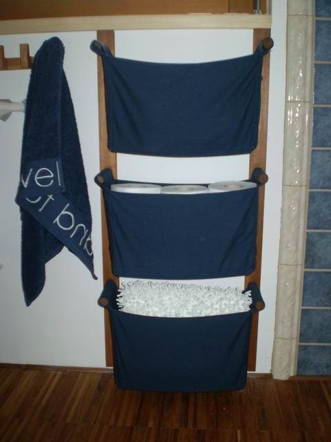 Шьем кармашки для ванной комнаты