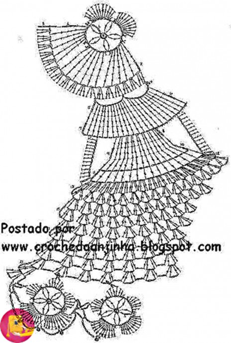 Знатные дамы крючком