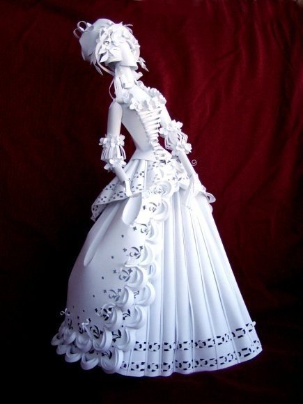 Роскошные бумажные скульптуры 6 Роскошные бумажные скульптуры 6