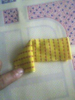 Коврик из лоскутков