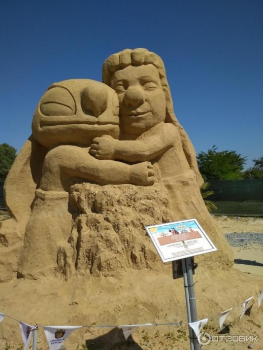 Фигуры из песка для вдохновения