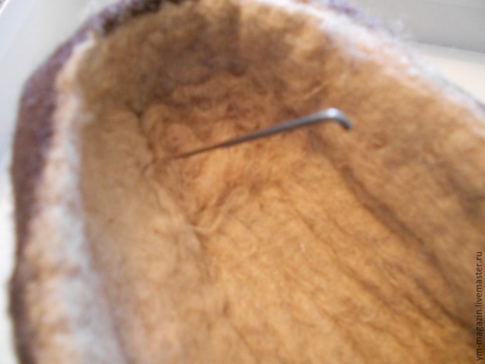 Ремонтируем любимые валяные тапочки