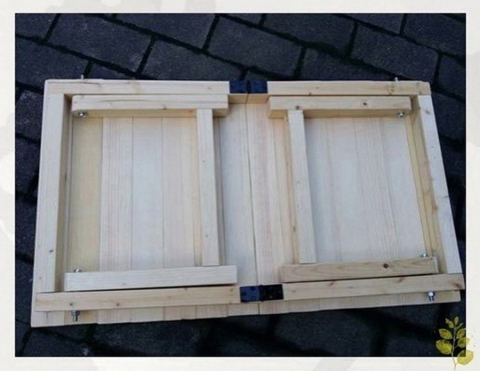 Делаем раскладной деревянный столик