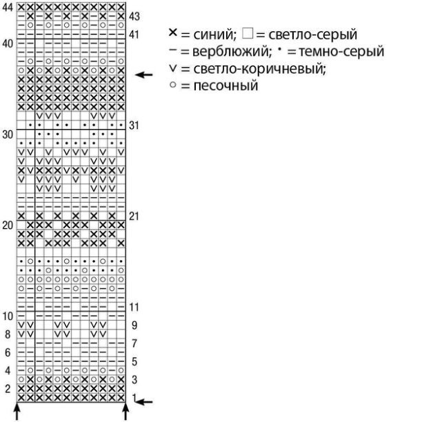 Пуловер с жаккардовым узором и шалевым воротником